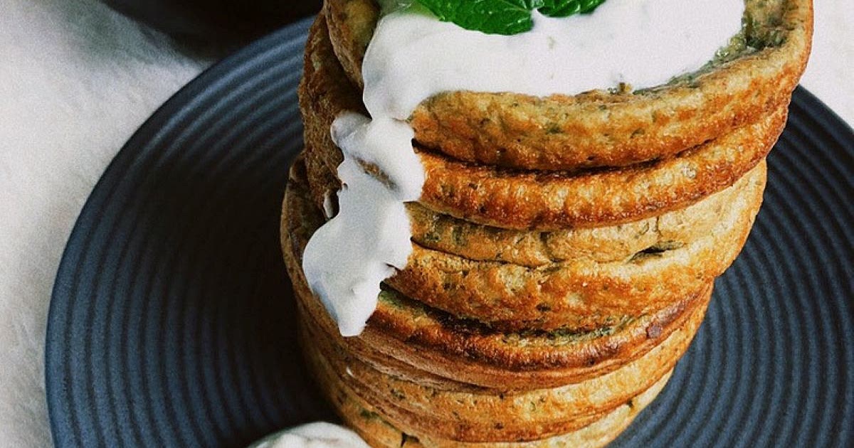 Savory Kale Pancakes Recipe | Samsung Food App