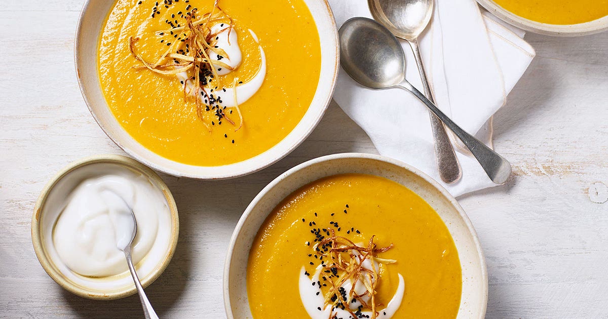 Carrot, parsnip and ginger soup Recipe | Samsung Food App
