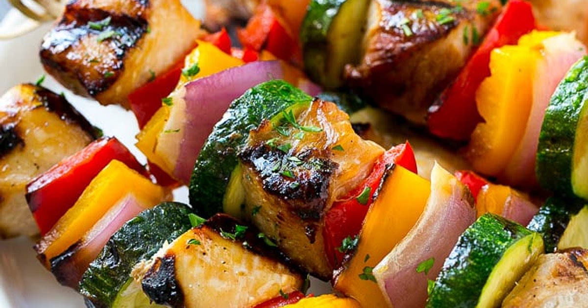Grilled Chicken Kabobs Recipe | Samsung Food App