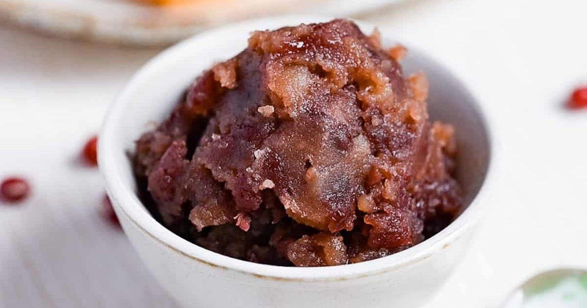 Homemade Tsubuan (Chunky "Anko" Sweet Red Bean Paste) Recipe | Samsung Food App