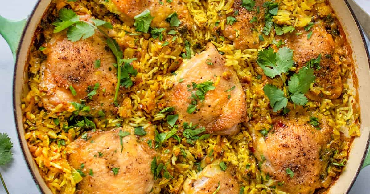 One Pot Coconut Lime Chicken and Rice Recipe | Samsung Food App