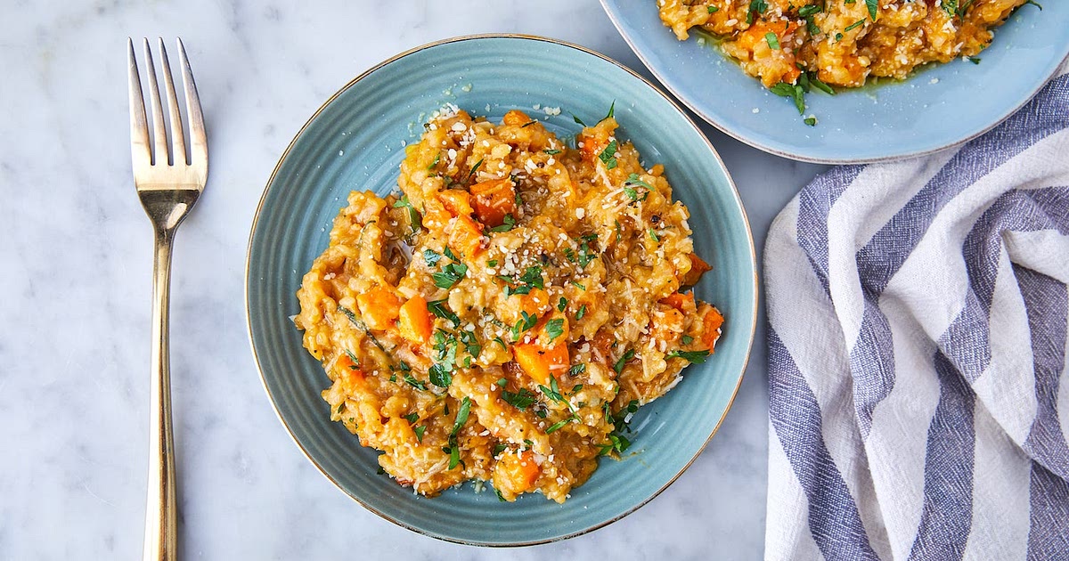 Butternut Squash Risotto Recipe | Samsung Food App