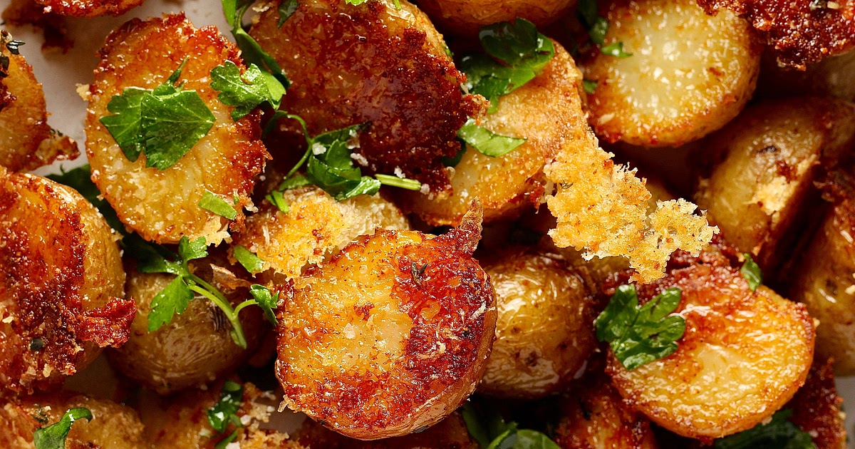 Parmesan Roast Potatoes Recipe | Samsung Food App