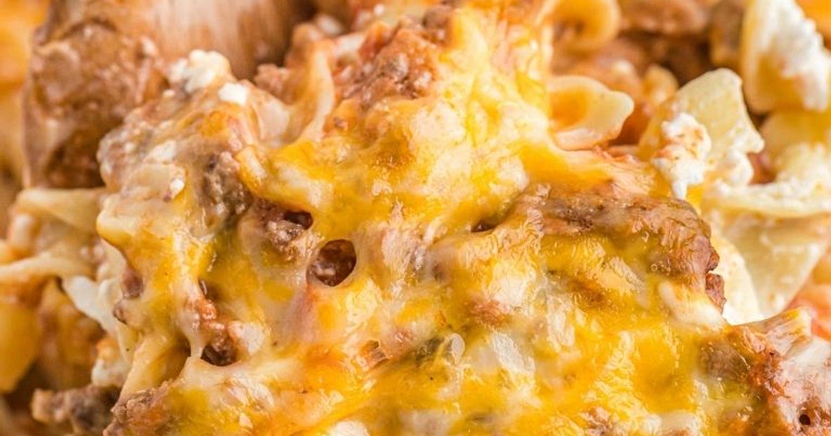 Creamy Beef Noodle Bake Recipe | Samsung Food App