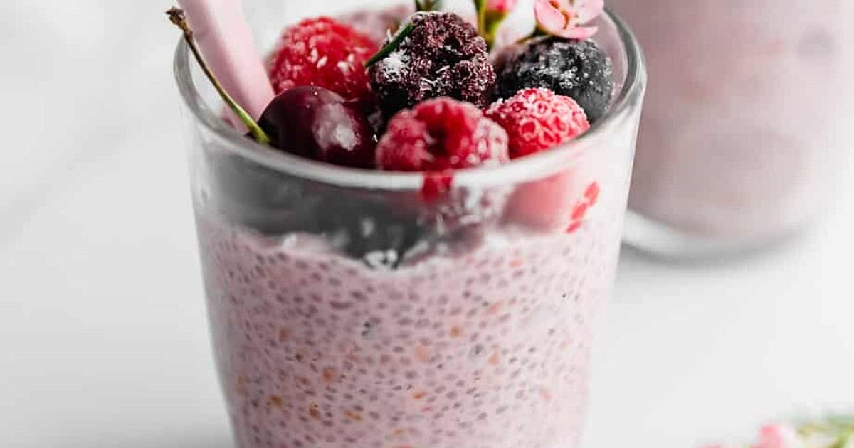 Mixed Berry Chia Pudding Recipe | Samsung Food App