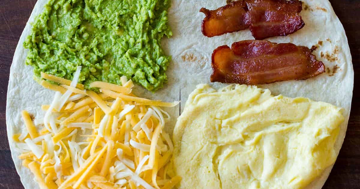 TikTok Breakfast Tortilla Wrap Fold Recipe | Samsung Food App