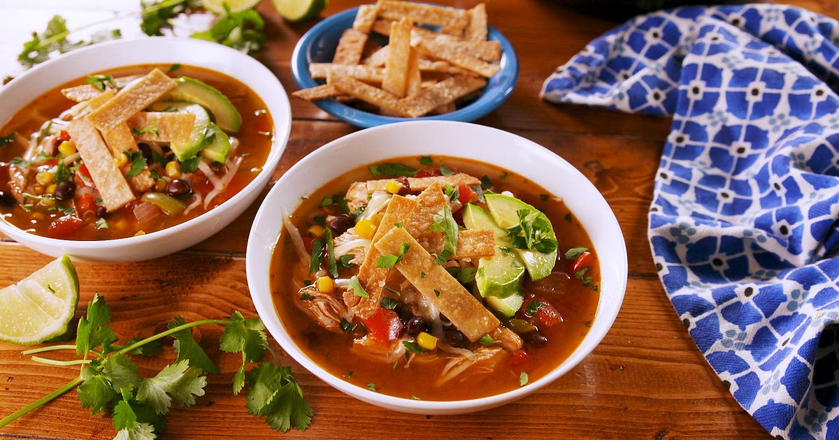 Instant Pot Chicken Tortilla Soup Recipe | Samsung Food App