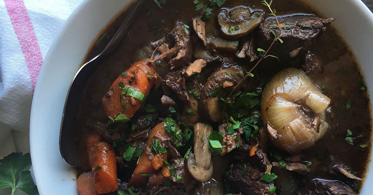 Slow-Cooker Beef Bourguignon Recipe | Samsung Food App