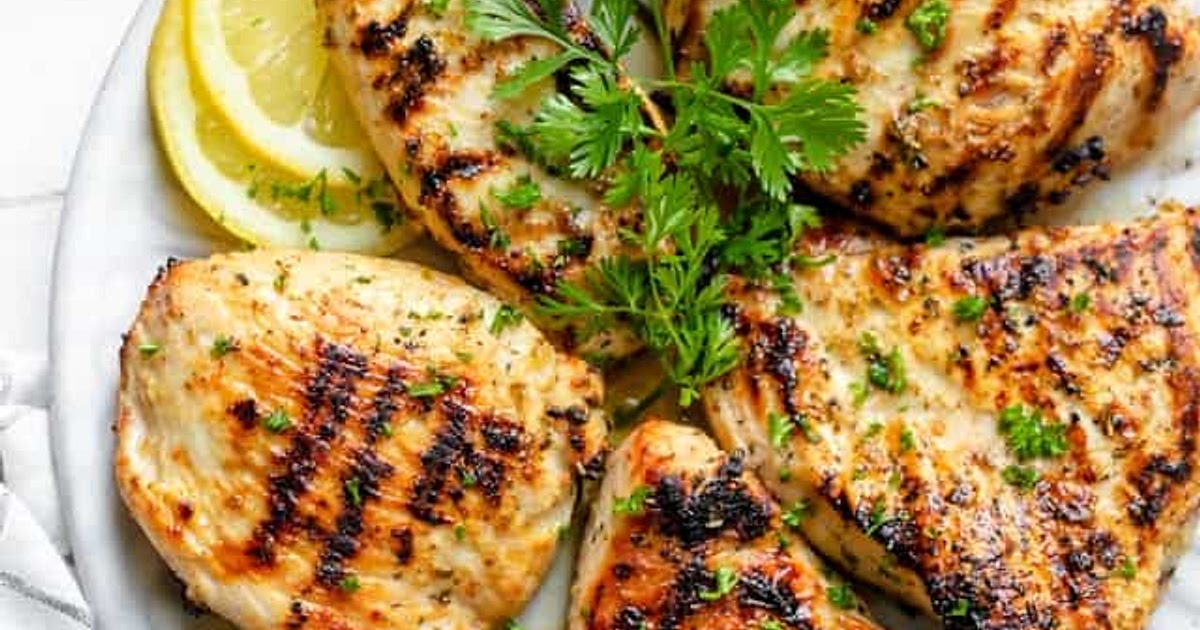 Grilled Lemon Chicken Recipe | Samsung Food App
