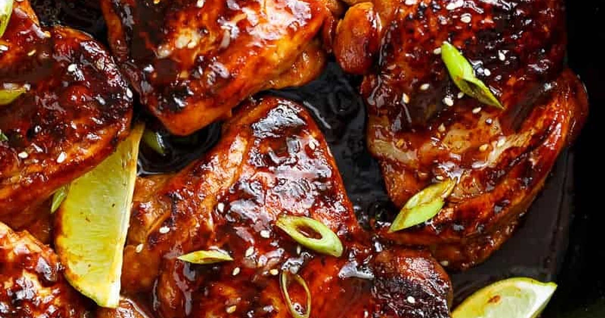 Honey Garlic Sriracha Chicken Recipe | Samsung Food App