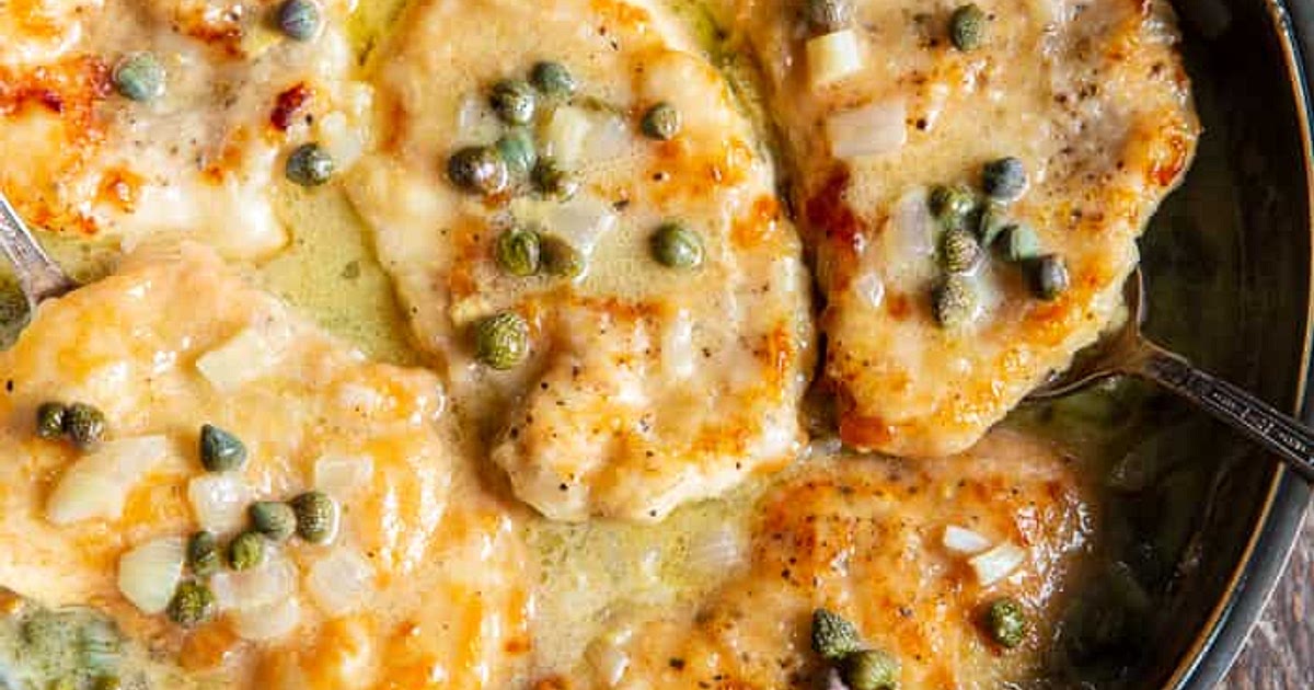 Lemon Chicken Piccata {Paleo, Whole30, Keto} Recipe | Samsung Food App