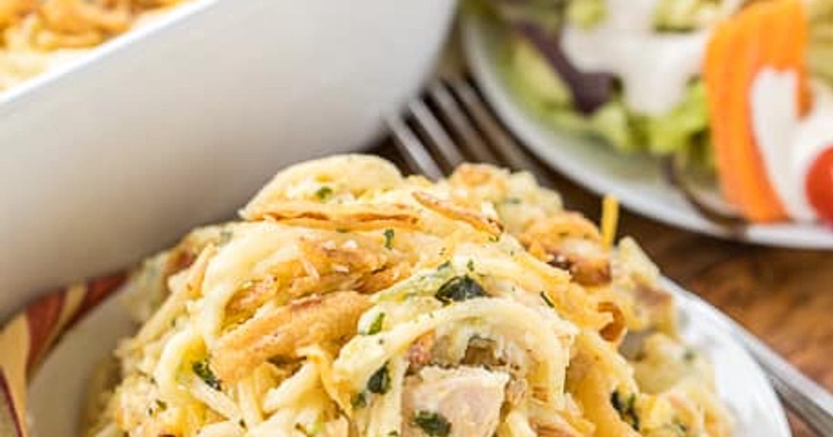 Monterey Chicken Spaghetti Casserole Recipe | Samsung Food App