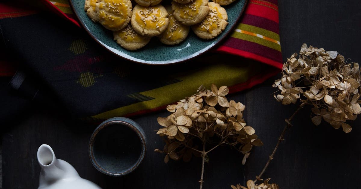 Salted Egg Yolk Cookies Recipe | Samsung Food App