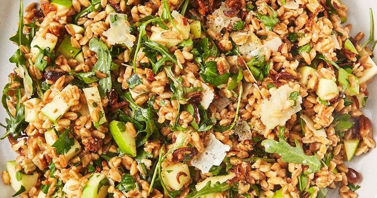 Best-Ever Farro Salad Recipe | Samsung Food App