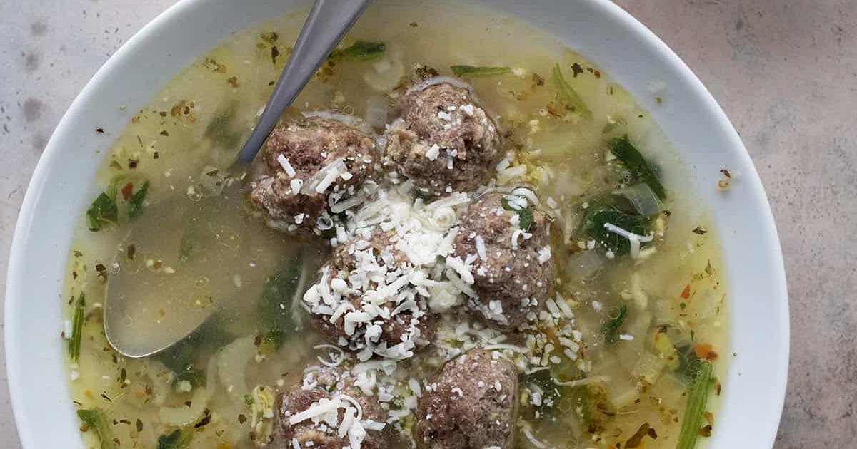Keto Italian Wedding Soup Recipe | Samsung Food App