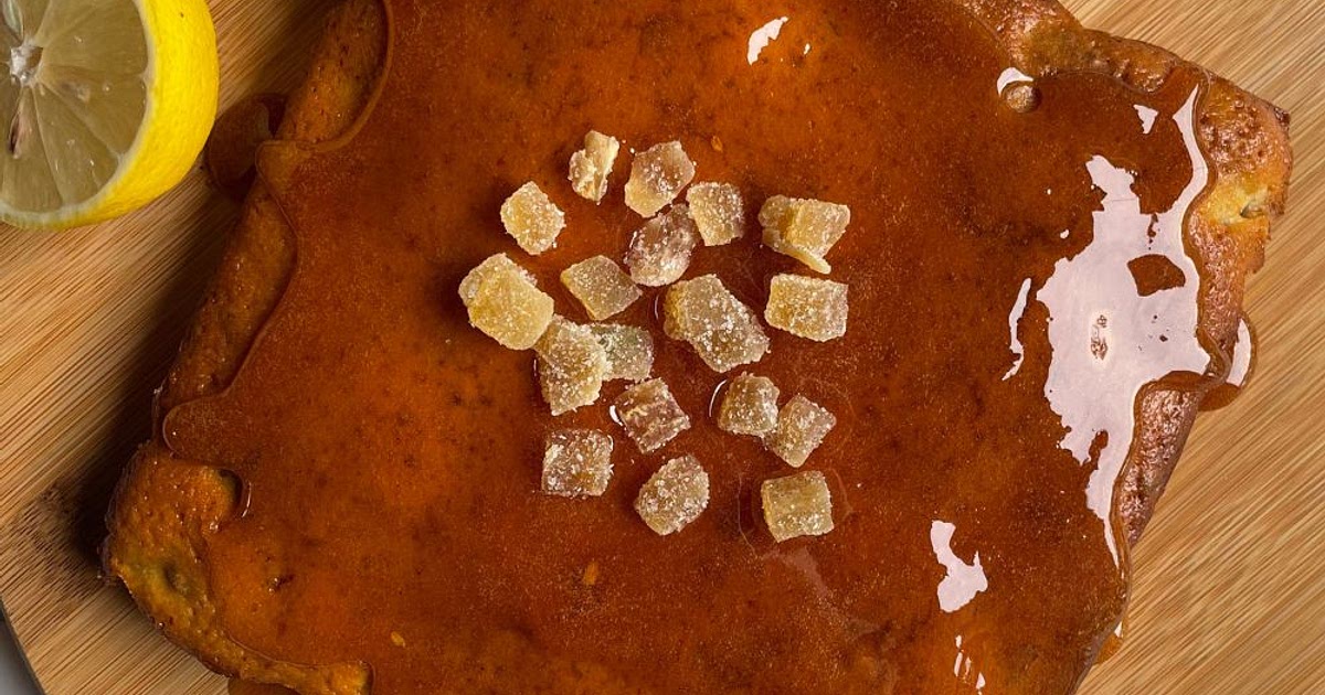 Sticky Ginger Lemon Cake Recipe | Samsung Food App
