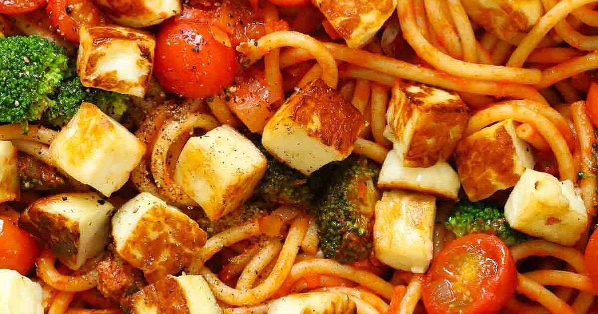 Halloumi Pasta {15 Minute Meal} Recipe | Samsung Food App