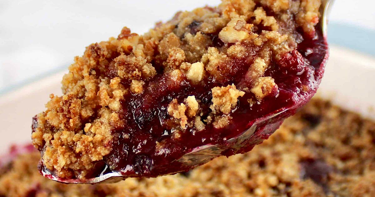 Keto Mixed Berry Crumble Recipe | Samsung Food App