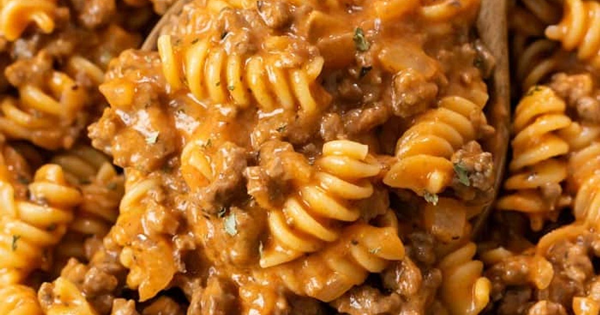 Ground Beef Pasta Recipe | Samsung Food App