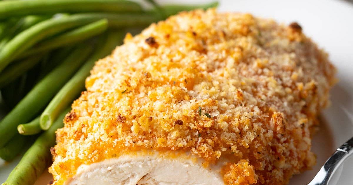 Crispy Baked Buffalo Chicken Breasts Recipe | Samsung Food App
