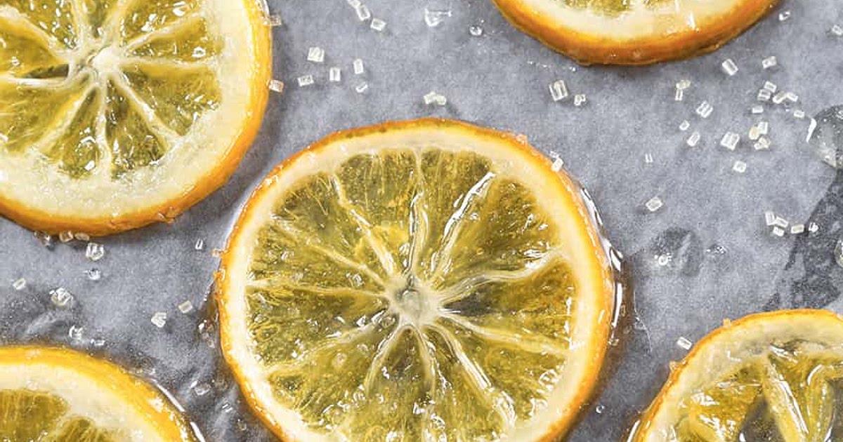 How To Make Candied Lemon Slices Recipe | Samsung Food App