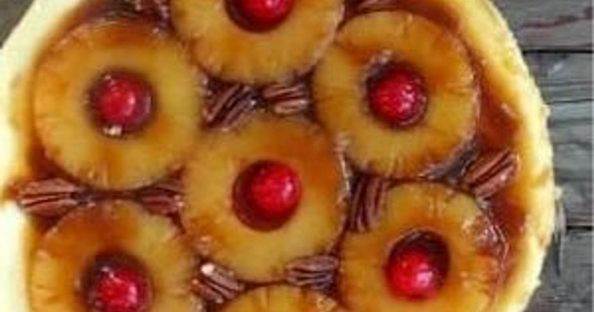 Pineapple Upside Down Cheesecake Recipe | Samsung Food App