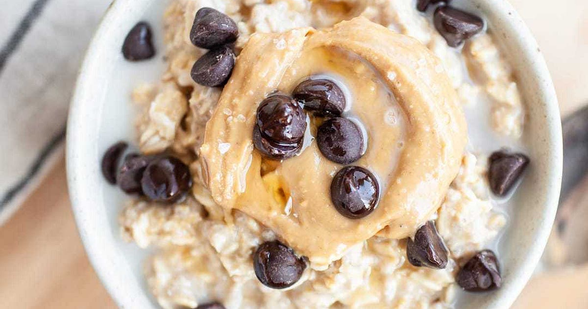 Vegan Protein Cookie Dough Overnight Oats Recipe | Samsung Food App