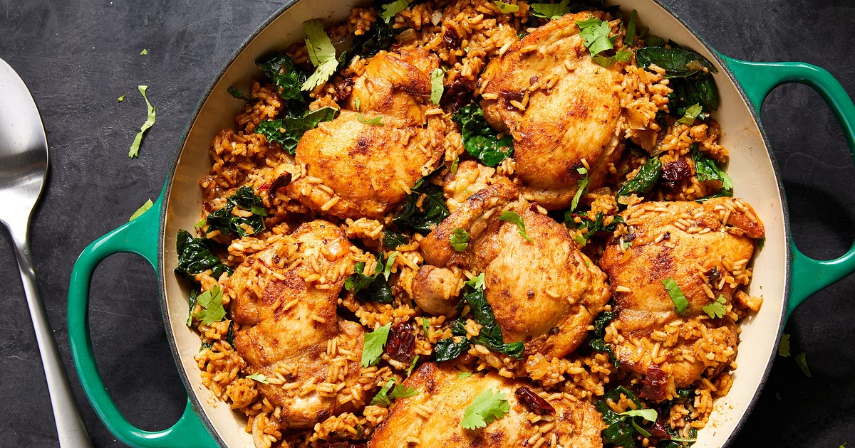 One-Pot Adobo Chicken And Rice Recipe | Samsung Food App