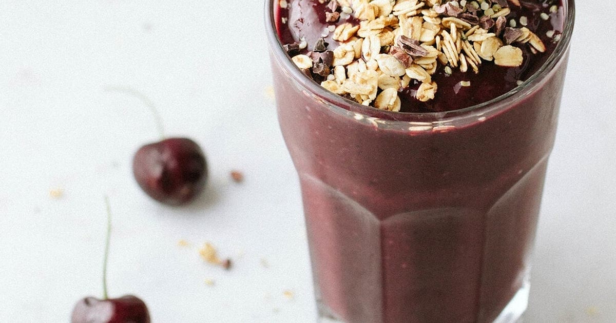 Chocolate Cherry Smoothie Recipe | Samsung Food App