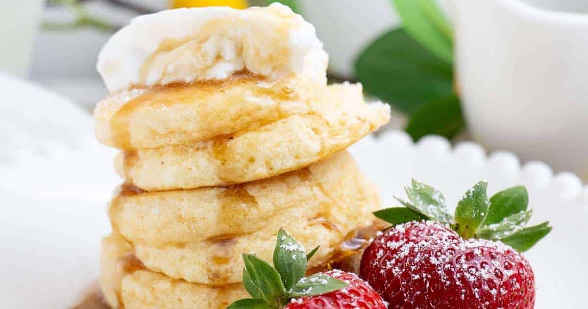 Mini & Fluffy Japanese Pancakes Recipe | Samsung Food App