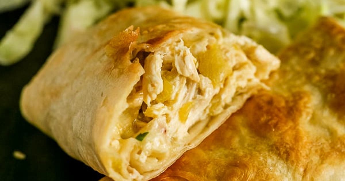 Easy 30-Minute Chicken Chimichanga Recipe | Samsung Food App