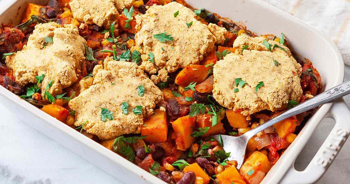 Three Sisters Casserole with Cornbread Topping Recipe | Samsung Food App