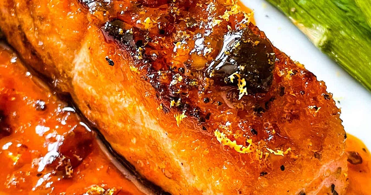 Chipotle Orange Glazed Salmon Recipe | Samsung Food App