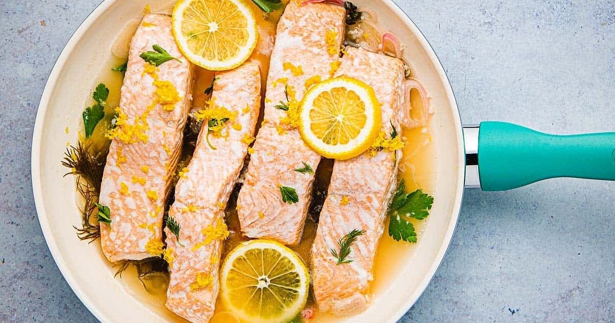 Poached Salmon Recipe | Samsung Food App
