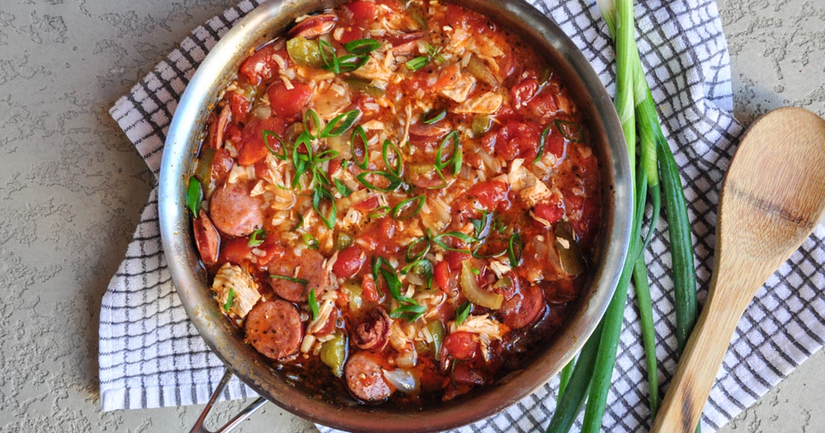Creole "style" Chicken & Sausage Jambalaya Recipe | Samsung Food App