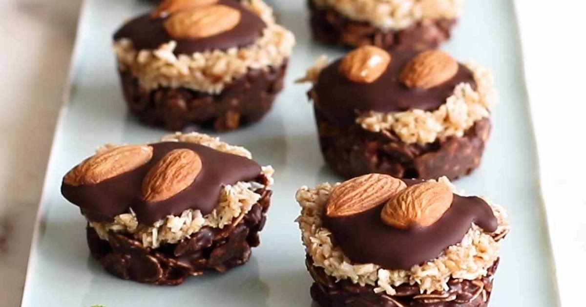 No Bake Almond Joy Cookies Recipe | Samsung Food App