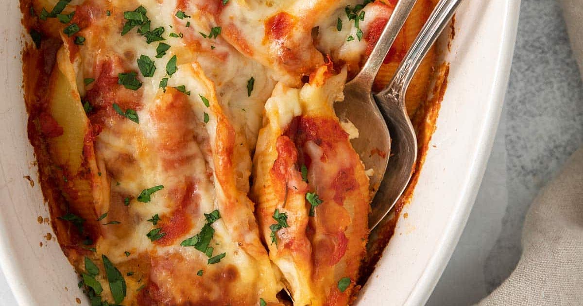 Easy Stuffed Shells Recipe | Samsung Food App