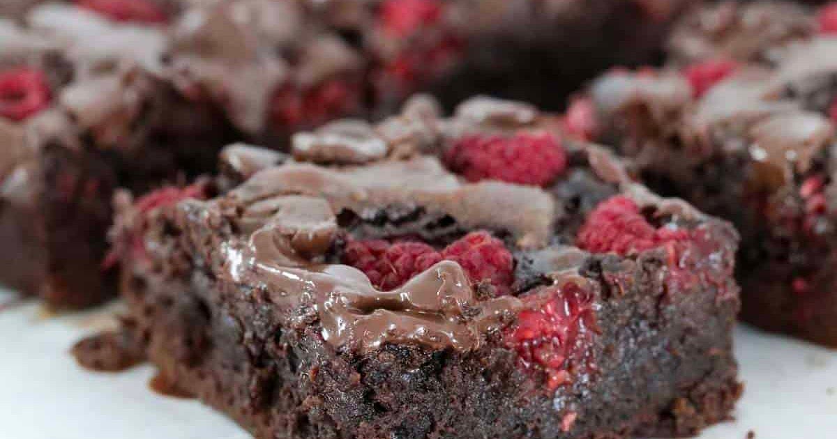Chocolate Raspberry Brownies Recipe | Samsung Food App