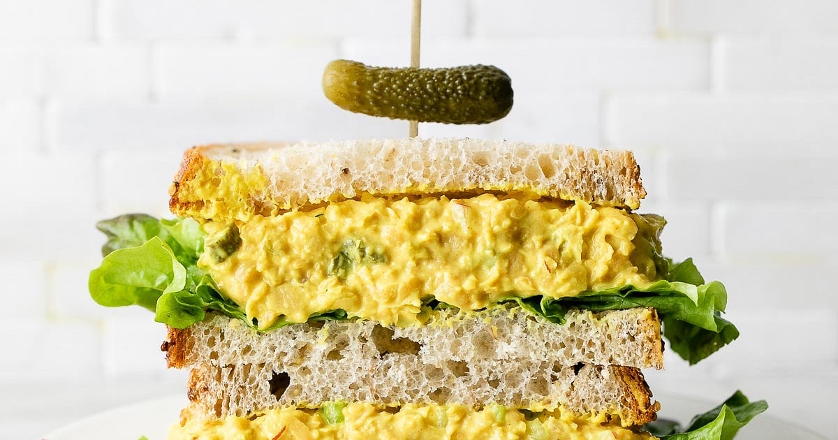 CHICKPEA 'EGG' SALAD SANDWICH Recipe | Samsung Food App