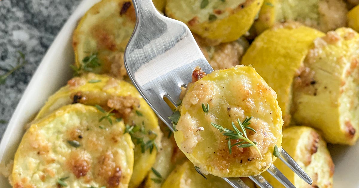 Garlic Roasted Yellow Squash Recipe | Samsung Food App