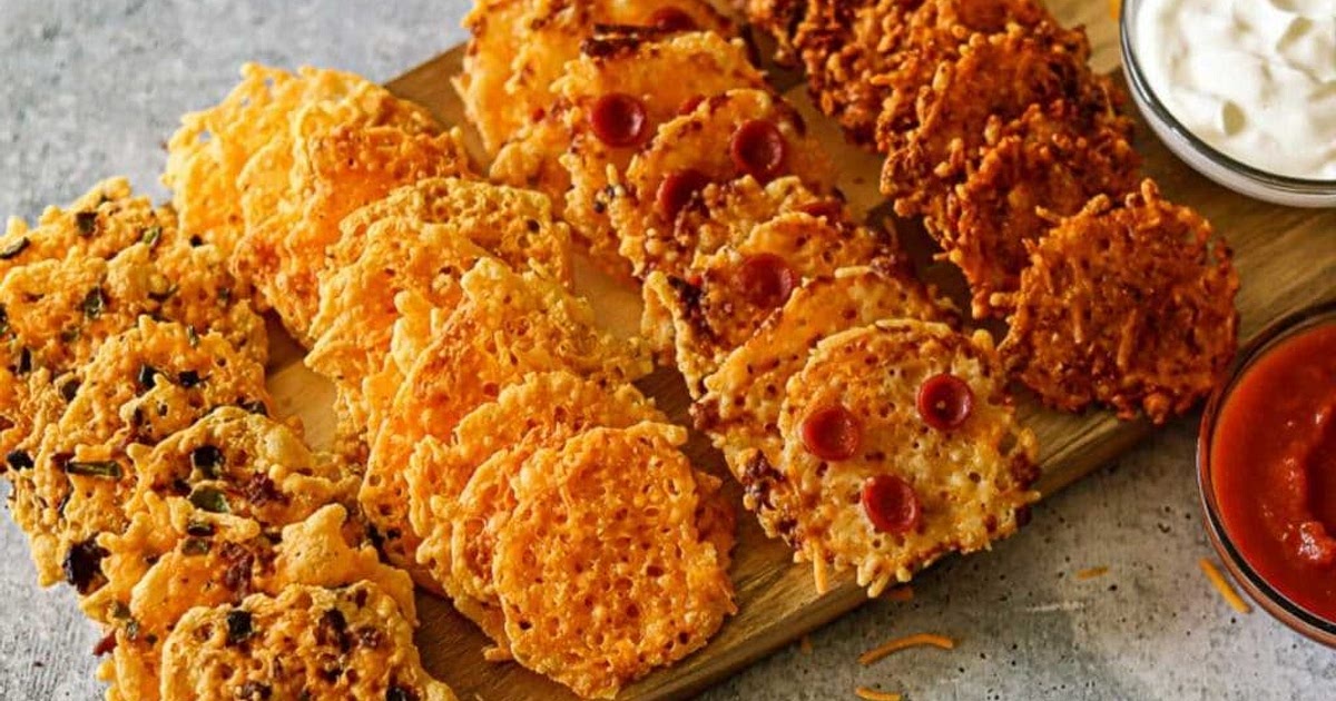 Easy Keto Cheese Crisps 4 Ways! Recipe | Samsung Food App