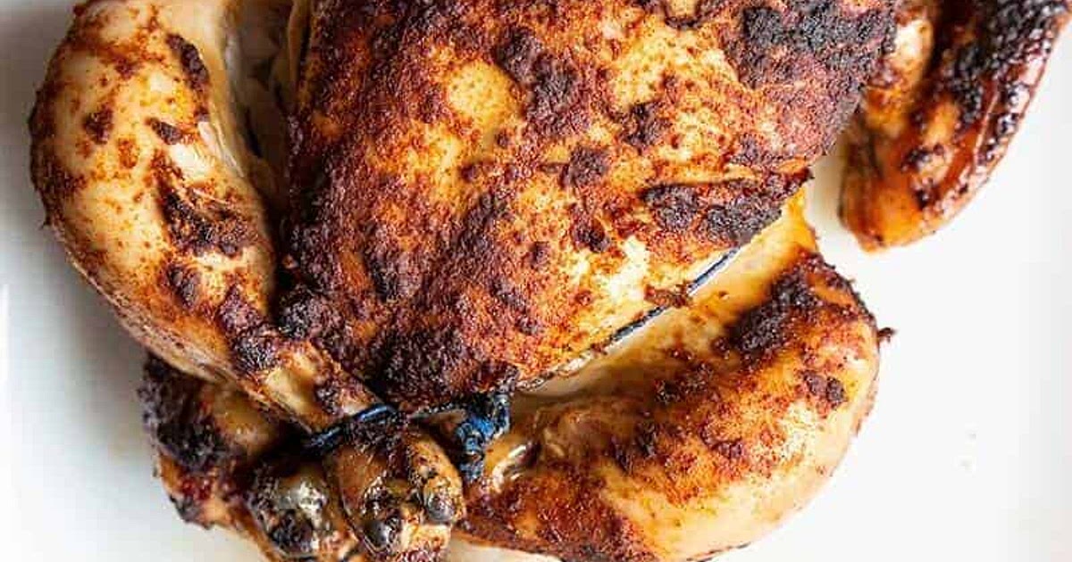 How To Make Rotisserie Chicken in Your Crockpot! Recipe | Samsung Food App