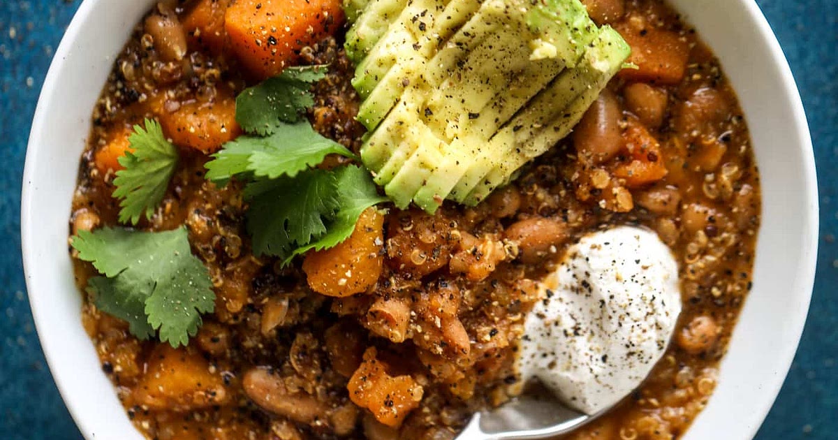 Butternut Squash Quinoa Chili Recipe | Samsung Food App