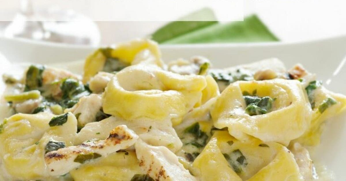 Asiago Tortelloni Alfredo with Grilled Chicken Recipe | Samsung Food App