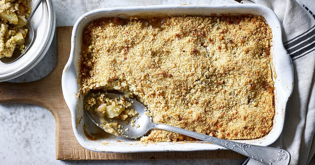 Apple and pear crumble Recipe | Samsung Food App