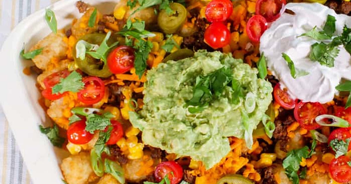 Tater Totchos Recipe {Vegetarian + Vegan} — How To Make Tater Tot Nachos | Samsung Food App