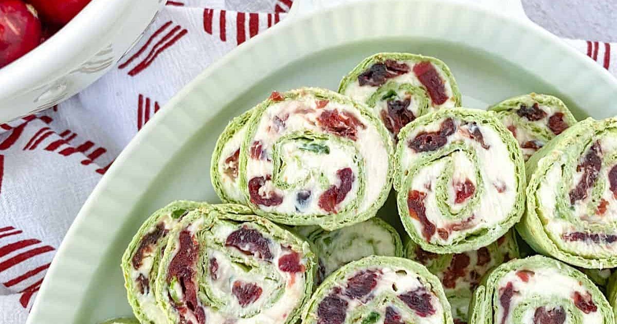Cranberry Feta Pinwheels with Cream Cheese Recipe | Samsung Food App