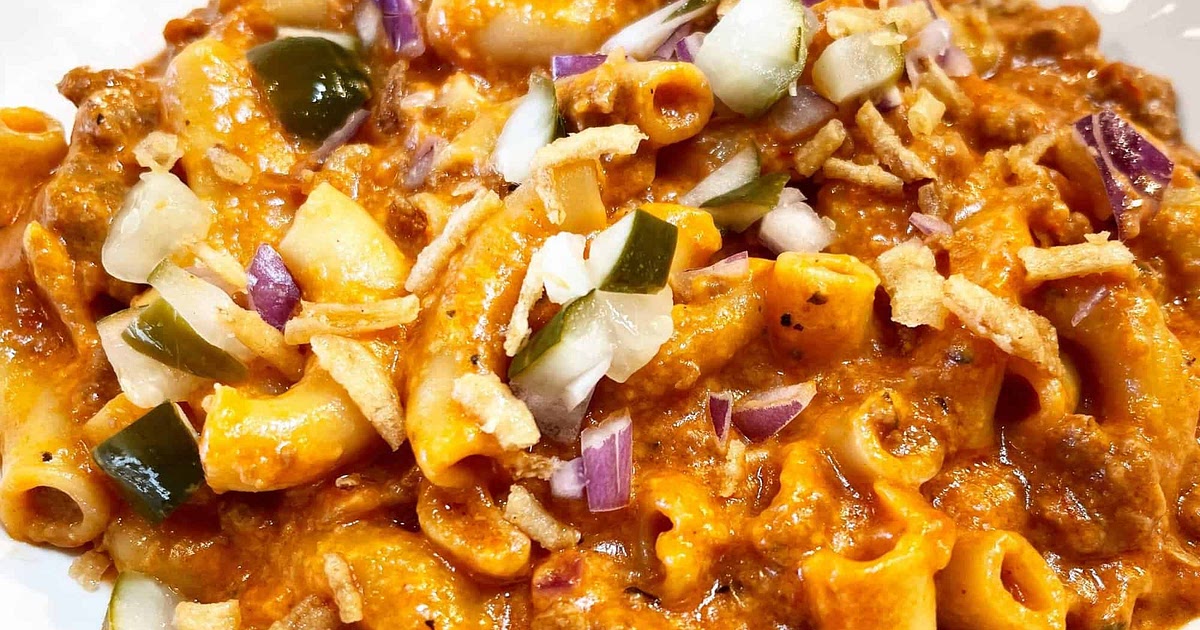 Instant Pot Cheeseburger Deluxe Pasta Recipe | Samsung Food App