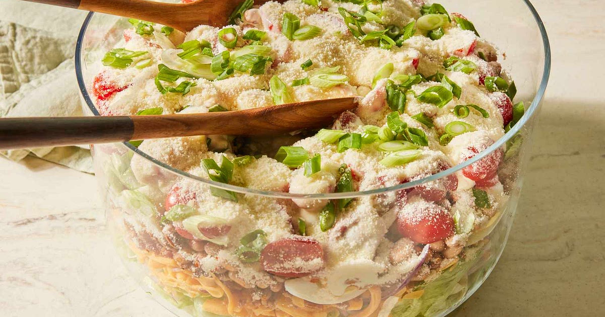 7-Layer Salad Recipe | Samsung Food App