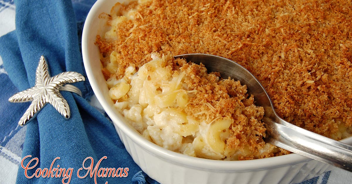 Cougar Mac & Cheese with Dungeness Crab Recipe | Samsung Food App